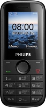 Philips E120 Xenium Dual Sim Black Philips E120 Xenium Dual Sim Black